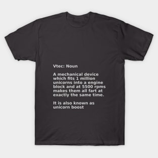 Vtec explanation MCM T-Shirt